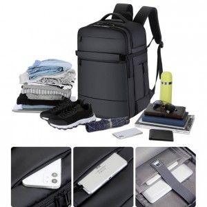 OMASKA CUSTOM ලාංඡනය ලැප්ටොප් බැක්පැක් MNL2109 ජල ආරක්ෂිත විශාල ධාරිතාව USB ආරෝපණය සපත්තු මැදිරිය Backpack සැපයුම්කරු චීනය