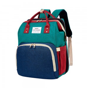 OMASKA પ્રોફેશનલ મમ્મી બેગ ફેક્ટરી સીધી જથ્થાબંધ AMAZON EBAY હોટ સેલિંગ બદલાતી પ્રસૂતિ બેગ