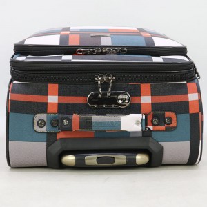 Valise à bagages personnalisée, ensemble de 4 pièces, 2 roues, matériau en cuir PU 5021C, usine de bagages OMASKA, vente chaude
