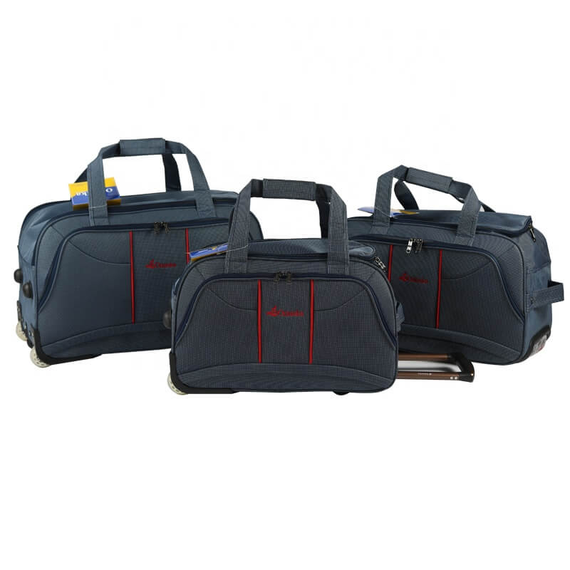 Good quality Trolley Luggage Set - Cheap wheeled light weight eva personalized 3 wheel shopping 20″ travel trolley bag – Omaska