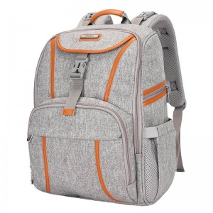 OMASKA 2021 Multi-function Light Mommy Travel Bag Baby Nursery Diaper Backpack