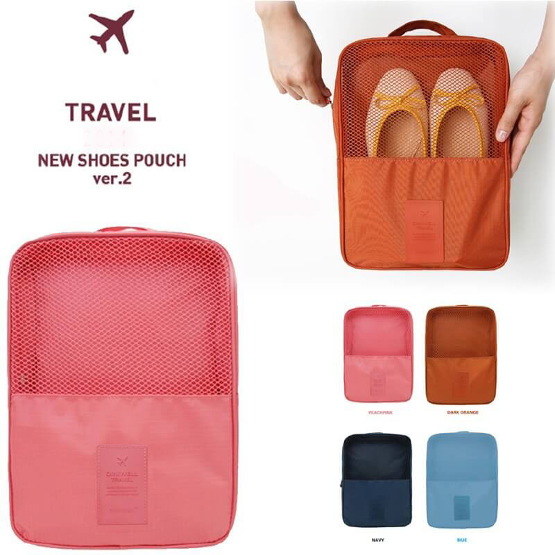 Wholesale Dealer ng Travelling Suitcases Set - Factory direct 2019 bagong second-generation double-layer three-position waterproof travel shoes bag shoe storage bag upgrade – Omaska