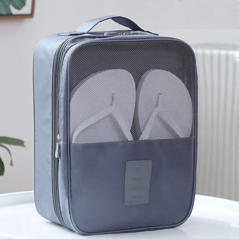 Factory Promotional School Bags - Factory direct twill Oxford cloth shoes travel storage three shoes bag storage bag travel shoes bag – Omaska
