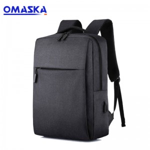 2019 High quality Small Camera Backpack - Trends 2019 OEM ODM Custom Mens Women Durable USB Charging Waterproof Business Laptop Backpack – Omaska