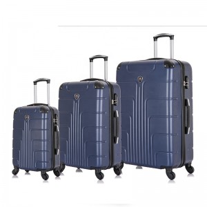OMASKA 2021 Novu Design fabbrica all'ingrosso 4pcs 5pcs set 003 # saccu di bagagli abs valigia di bagaglii di viaghju
