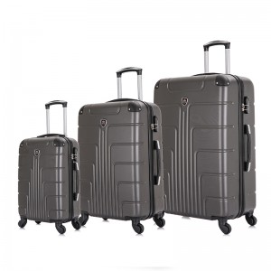 OMASKA 2021 New Design factory wholesale 4pcs 5pcs set 003# luggage bag abs travel luggage suitcase