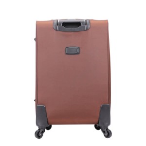 Conjunt personalitzat de 3 peces de gran capacitat, equipatge de maleta de viatge de teixit de niló marró