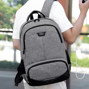 2020 Canton Fair Wholesale USB backpack bag school bag travel backpack