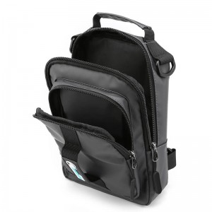 ओमास्का फॅक्टरी कस्टमाइझ स्लिंग बॅग सप्लायर HS1100-09 फॅक्टरी होलसेल फॅशन कोरियन शोल्डर क्रॉसबॉडी मेन स्लिंग बॅग