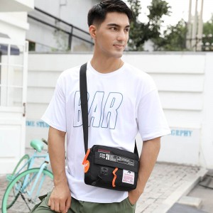 ໂຮງງານ OMASKA SLING Bag Customize LOGO HS204 ຂາຍສົ່ງ ຄຸນນະພາບດີ ແຟຊັ່ນ ອອກແບບຜູ້ຊາຍ ກະເປົ໋າ CROSS BODY MESSENGER