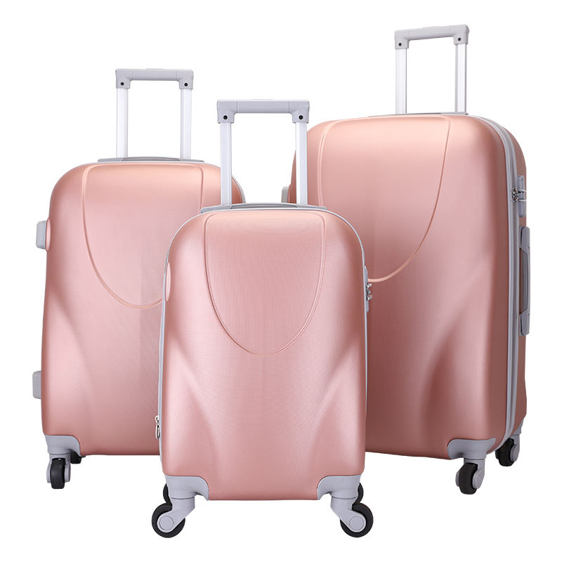 OEM/ODM Manufacturer 4 Wheel Suitcase - China Manufacturer Custom Logo ABS Trolley Luggage Set – Omaska