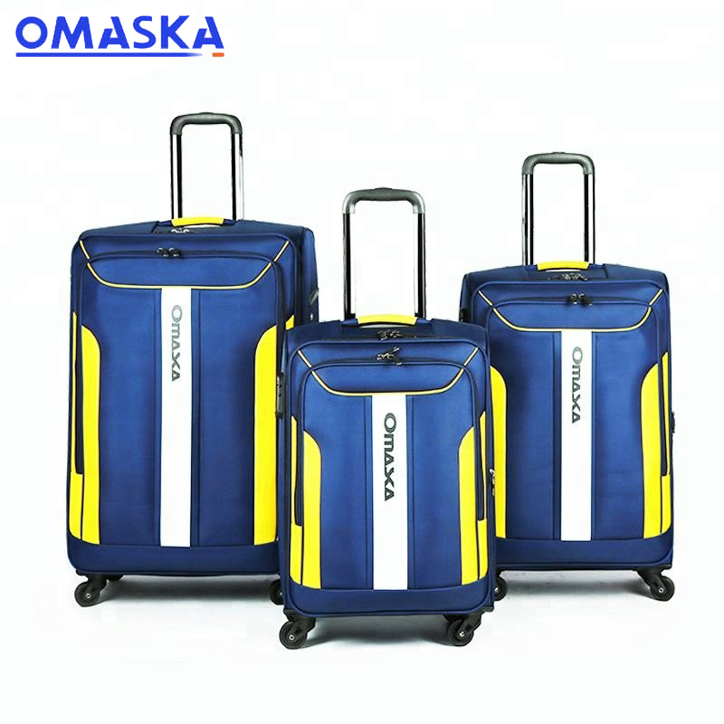 OEM Manufacturer Tour Guide Suitcase - Wholesale fabric carry on luggage with wheels – Omaska