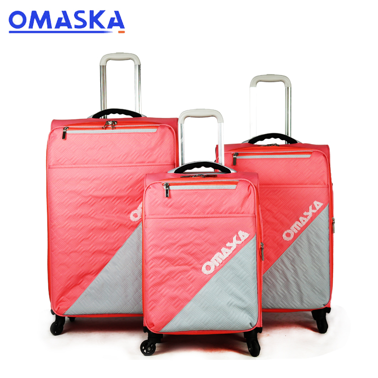 High reputation Abs Suitcase - Trolley suitcase set – Omaska