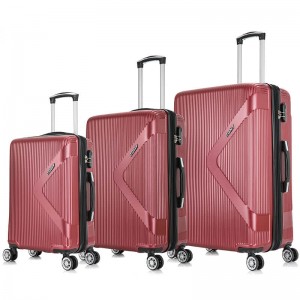 Professional Design Travelling Cases Luggage - OMASKA ABS LUGGAGE FACTORY CHINA 029# OEM ODM CUSTOMIZE LOGO 3PCS SET WHOLESALE SUITCASE  – Omaska