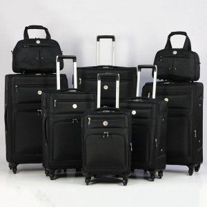 OMASKA FACTORY 6089# 8PCS SET SPINNER WHEEL COMPETITIVE SOFT TROLLEY LUGGAGE