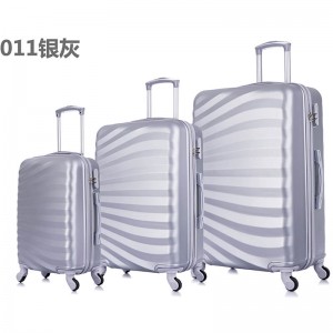 OMASKA HARD LUGGAGE MANUFACTURE 011# 3PCS SET ABS LUGGAGE FACTORY WHOLESALE NICE QUALITY SUPPLIER