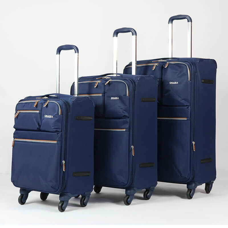 PriceList for Backpack Trolley Luggage - OMASKA LIGHTWEIGHT LUGGAGE FACTORY CHINA KL8101 WHOLESALE 3PCS SET LUGGAGE – Omaska
