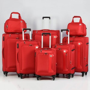 Omaska ​​Luggage Factory 8051# Oem Odm ប្ដូររូបសញ្ញាតាមបំណង 8pcs Set Trolley Luggage Bags
