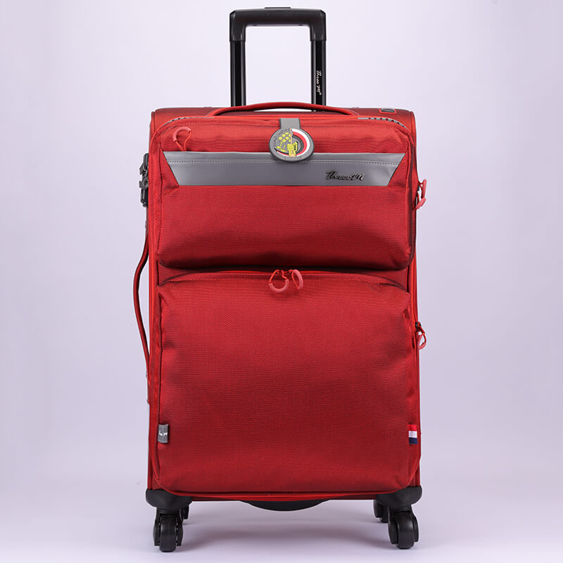 OMASKA LUGGAGE SUPPLIERS CHINA 7019# 20 INCH SPINNER WHEEL NYLON LUGGAGE HIGH QUALITY FACTORY WHOLESALE Featured Image