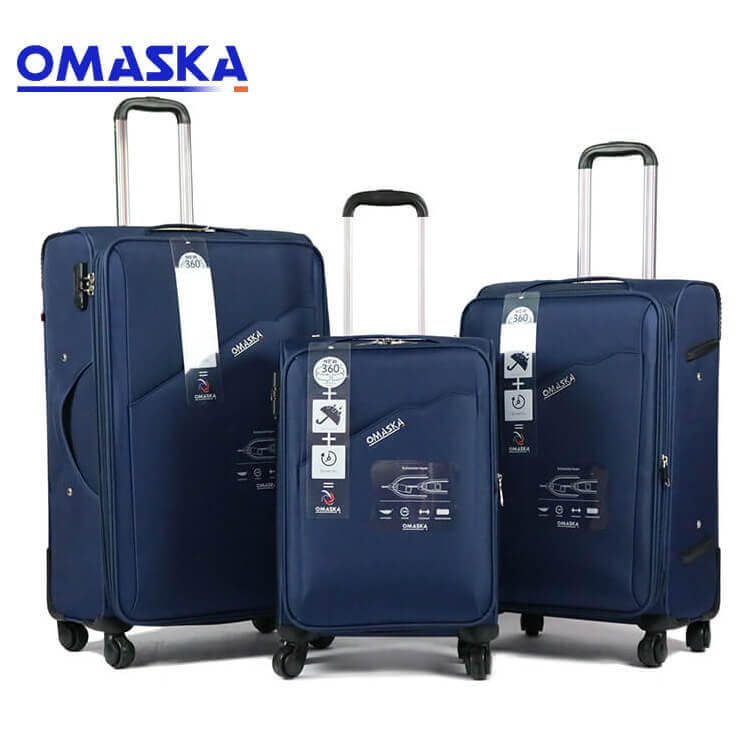 Ocelový kufr vynikající kvality - 3dílná sada značky OMASKSA velkoobchodní prodej přizpůsobená zavazadlová taška Cestovní vozík Zavazadla – Omaska
