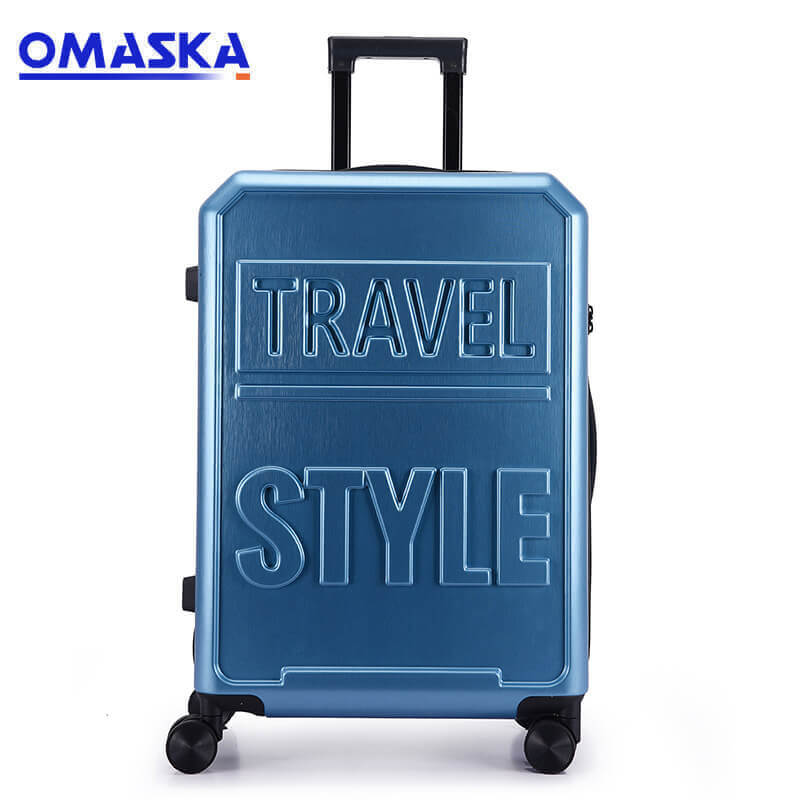 Rapid Delivery for Polyester Luggage - 20 inch 24 inch student men and women ins box luggage trolley case zipper boarding case Luggage Set Factories – Omaska