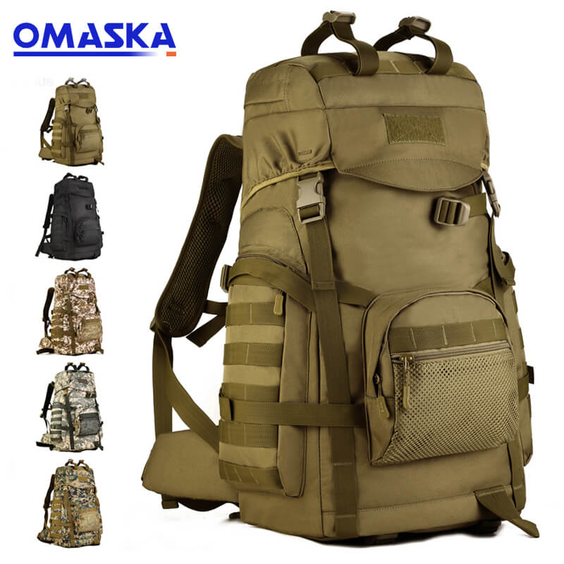 Factory making  Custom Backpacks  - 60L Large Capacity Outdoor Mountaineering Bag Army Fan Backpack Waterproof Travel Bag Sports Travel Backpack – Omaska