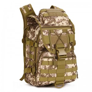 Воен ранец за патување тактичка торба за планинарски камуфлажен воен ранец од 40 литри