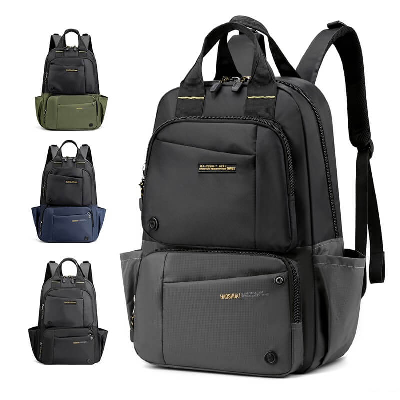 Factory Price  Military Backpack Bag  - OMASKA CUSTOMIZE LOGO OEM ODM HS6805 BACKPACK MANUFACTURER SMALL MOQ  WHOLESALE SCHOOL BACKPACKS – Omaska