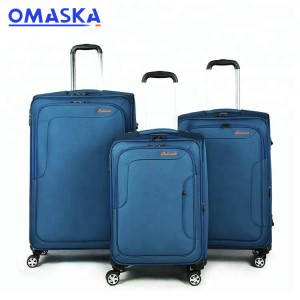 Soft sided carry on luggage with wheels