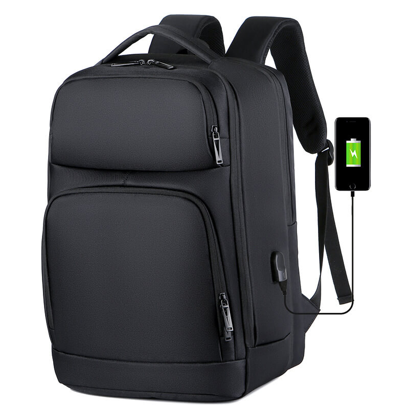 OMASKA CUSTOMIZE LOGO MNL2206 BUSINESS LAPTOP BACKPACK BIG CAPACITY USB CHARGING MULTI FUNCTION FACTORY DIRECTLY WHOLESALE TRAVELLING BACKPACK Featured Image