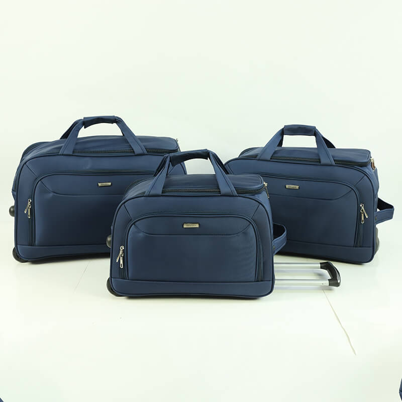 ລາຄາທີ່ແຂ່ງຂັນຄົງທີ່ Omaska ​​Luggage - TROLLEY DUFFEL Bag CHINA FACTORY 5098# 3 PCS SET 19″21″23″ 2 Wheels with TROLLEY WHEEL Factory ຂາຍສົ່ງຖົງຢາງພາລາ – Omaska