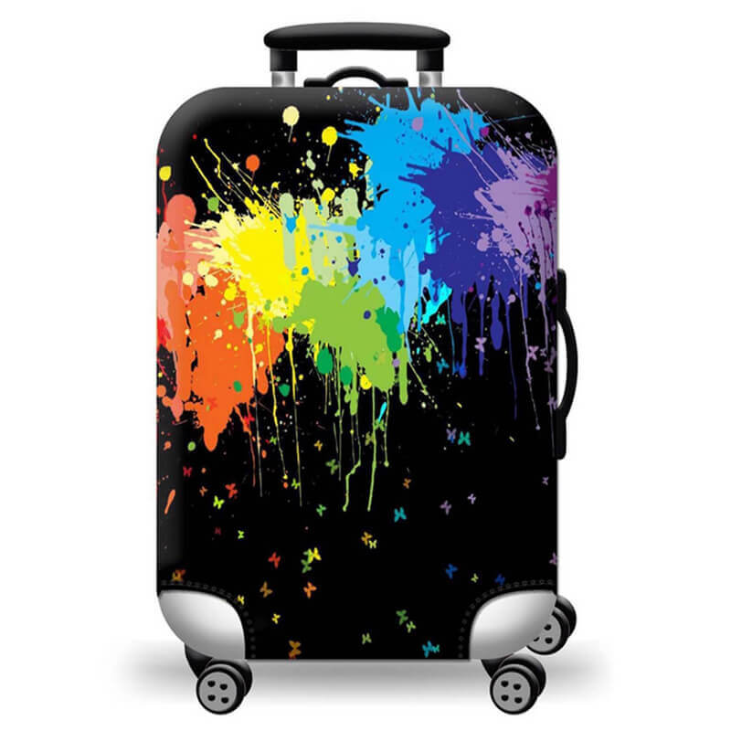 Sıcak satış Polikarbonat Bavul - Kalınlaştırıcı elastik tramvay çantası S/M/L/XL bagaj valizi kapağı - Omaska