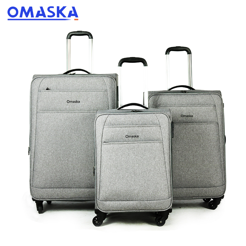High Quality Cabin Match Color Soft Suitcase - Trolley Luggage Wheeled Bag – Omaska