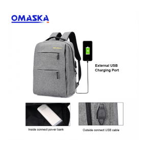 ʻO 2020 Canton Fair USB laptop backpack