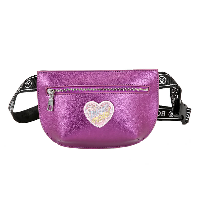 PriceList for Customised Bag Accessories - Wholesale kids leather waist bag fashion colorful kids fanny pack – Omaska