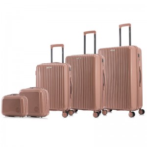 Super Lowest Price Bags And Suitcases - PP LUGGAGE 5PCS SET CHINA OMASKA ORIGINAL SUITCASE FACTORY WHOLESALE DOUBLE WHEEL PP TROLLEY – Omaska