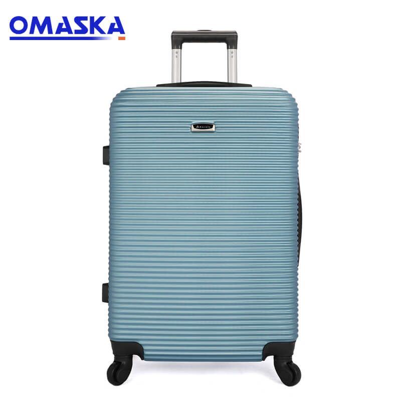 Omaska brand 3pcs set high quality competitive suitcase abs trolley luggage