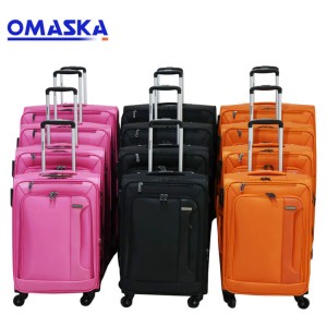 Set de 4 bucăți roată roată faimoasă valiză din fabrică en-gros valiza cu logo personalizat de calitate bună