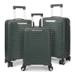 Conjuntos de 3 peças de material Pp de melhor bagagem para viagens internacionais