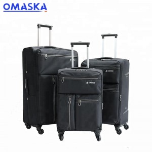 Competitive Price for Laptop Trolley Bag - leisure style spinner wheel travel luggage set – Omaska
