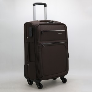 6 pezas 18" 20" 22" 25" 28" 30 "conxunto de maleta de coiro con carro de viaxe