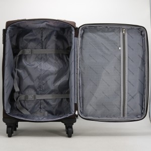 6 peças 18" 20" 22" 25" 28" 30" conjunto de mala de couro para bagagem de viagem