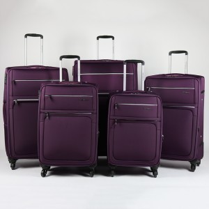 6 kusov 18” 20” 22” 25” 28” 30″ cestovný vozík súprava kožených kufrov