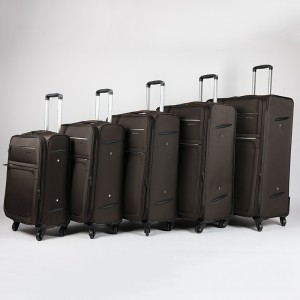 6 peças 18" 20" 22" 25" 28" 30" conjunto de mala de couro para bagagem de viagem
