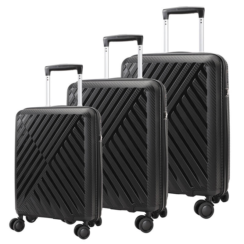 PP luggage Men Travelling 3 PCS Set 20 24 28 Inch Custom Trolley Bags Featured Image