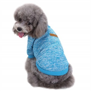 Velkoobchodní svetr pro štěně Měkké zhušťující zimní košile pro psy pro psy