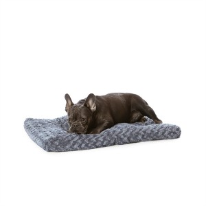 Grosir Custom Size Warna Plush Pet Bed lan Dog Crate Pad