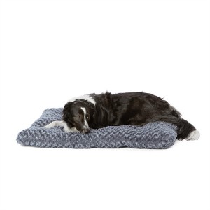 លក់ដុំពណ៌ទំហំផ្ទាល់ខ្លួន Plush Pet Bed and Dog Crate Pad