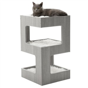 Tregtim me shumicë Moderne Cat Tree Multi Nivele Spacious Perch Cat Tower