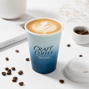 Double Wall Custom Logo Printed Paper Cups for Coffee Brands Insulated Beverage Packaging Wholesale Supplier | Tuobo
